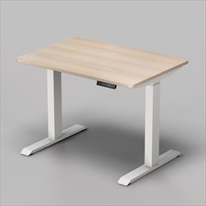 ユニットデスク 昇降脚 白脚 ウッドナチュラル天板