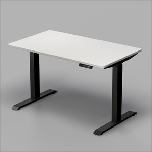ユニットデスク 昇降脚 黒脚 ホワイト天板