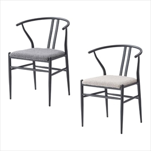 2脚 ダイニングチェア