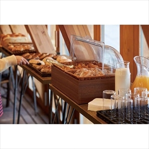 ウォルナットシリーズボックス A カバー付 ベーカリーバスケット GN1/2