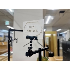 20個 カードクリップ 高さ12.5cm ジョイント2個