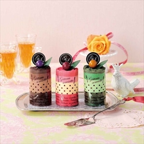 【144個】ムースケーキタオル(3色アソート)