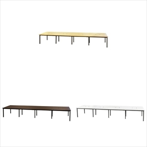 フリーアドレスデスク 幅480×奥行120cm