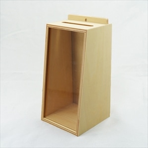 木製募金箱 10×10×20cm