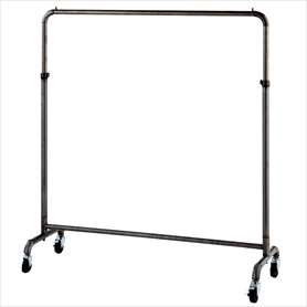 スチールクリア ハンガーラック〔ストエキオリジナル〕