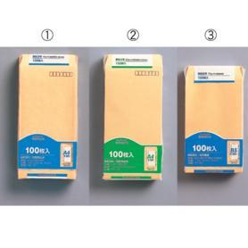 【100枚】マルアイ クラフト封筒 事務用 再生紙40％以上