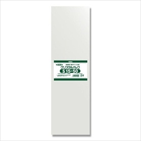 【100枚】HEIKO クリスタルパック 15×50cm OPP袋 透明 S15-50