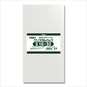 【100枚】HEIKO クリスタルパック 16×30cm OPP袋 透明 S16-30