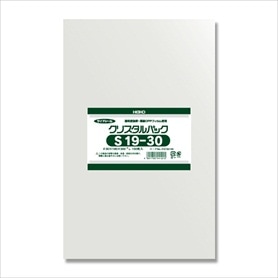 【100枚】HEIKO クリスタルパック 19×30cm OPP袋 透明 S19-30