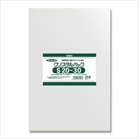 【100枚】HEIKO クリスタルパック 20×30cm OPP袋 透明 S20-30