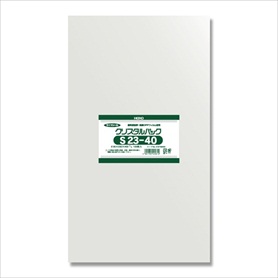 【100枚】HEIKO クリスタルパック 23×40cm OPP袋 透明 S23-40