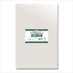 【100枚】HEIKO クリスタルパック 24×37cm OPP袋 透明 S24-37