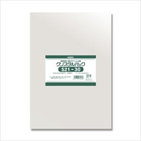 【100枚】HEIKO クリスタルパック 21×30cm OPP袋 透明 S21-30