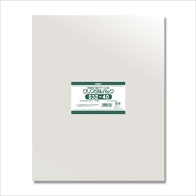 【100枚】HEIKO クリスタルパック 32×40cm OPP袋 透明 S32-40