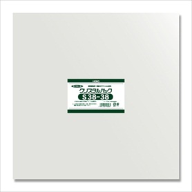 【100枚】HEIKO クリスタルパック 38×38cm OPP袋 透明 S38-38