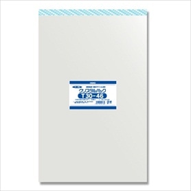 【100枚】HEIKO クリスタルパック テープ付き 30×46cm OPP袋 透明 T30-46