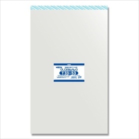 【100枚】HEIKO クリスタルパック テープ付き 33×53cm OPP袋 透明 T33-53