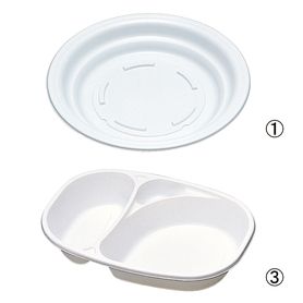 【50枚】レンジ対応 耐熱容器 直径22cm 持ち帰り・テイクアウト・パスタ・カレーなどにも