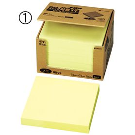 ニチバン ポイントメモ再生紙シリーズ 75×75mm