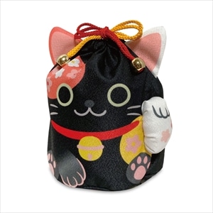 招き猫巾着