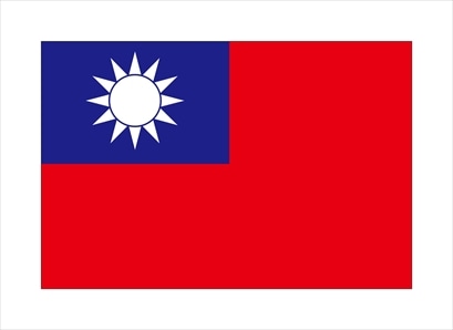 国旗 台湾 小（販促用）(ビッグフラッグ 54453): 看板・POP