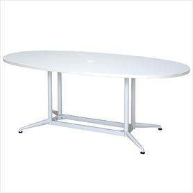 アールエフヤマカワ OAオーバルテーブル 幅180×奥行90cm