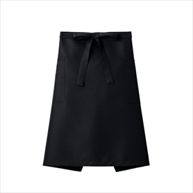 ミドルエプロン ブラック(ボンマックス／FK7170)