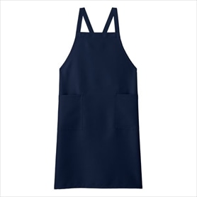 胸当てエプロン ネイビー(ボンマックス／FK7168)