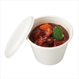 50個】惣菜容器本体ふたセット エフカップ白 惣菜容器(蓋セット 50個】惣菜容器本体ふたセット エフカップ白 惣菜容器(蓋セット