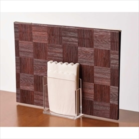 ステンレス製ナフキン立て