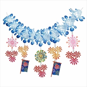 門松鏡餅タイトル タイトルハンガー幅95cm