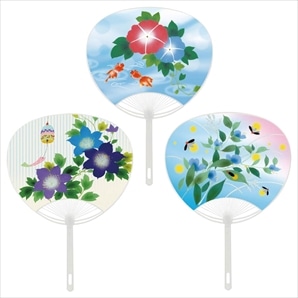 専用商品K-9540 ミニうちわセット(金魚)