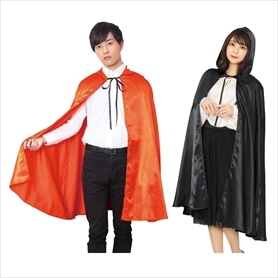 ハロウィンフードマント オレンジ