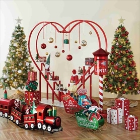 クリスマス4連トレインオブジェ 1台