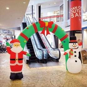 特大エアブローアーチ クリスマスツリー 300cm