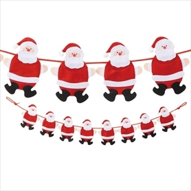 クリスマス フェルトガーランド MERRY XMASサンタソリ165cm