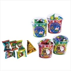 50個 サンタお菓子ボックス