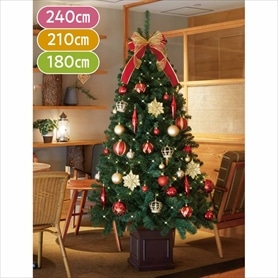 コンチネンタルクリスマスツリーセット ゴールド・レッド［ストエキ
