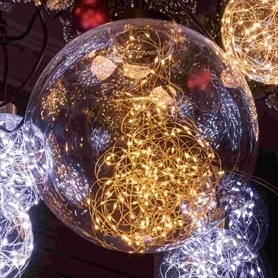 【ビンテージ】クリスマスライト100light　(フィラメント式) LEDインフィニティーミラーライト ジャンプディア