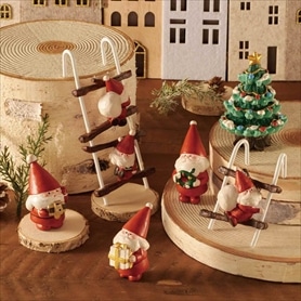 カラフルクリスマスオブジェ メリーゴーランド