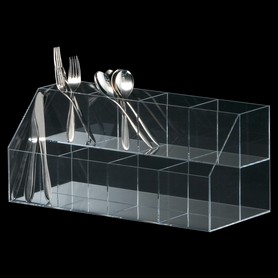 たばこ什器 透明アクリル製 陳列用什器 3段