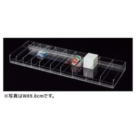 小物ボックス 幅59.8cm 2段(奥行25cm): 陳列・ディスプレイ用品ストア