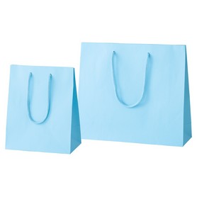 カラー手提げ紙袋 オレンジ 20x12x25cm 【通販】ストア・エキスプレス
