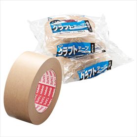 セキスイ 柄入りクラフトテープ THANK YOU 45mm幅×50m巻(THANK YOU