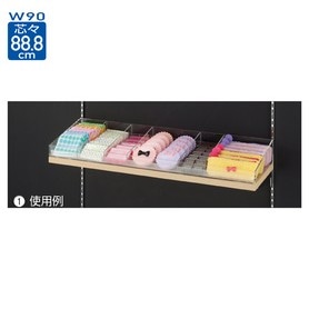 透明アクリル仕切りボックス〔ストエキオリジナル〕(幅15×高さ10cm