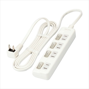 【6個まとめ売り】カール延長コード　5m 新東電器 カール延長コード 5m 使用最大伸長3．0m 電源延長用