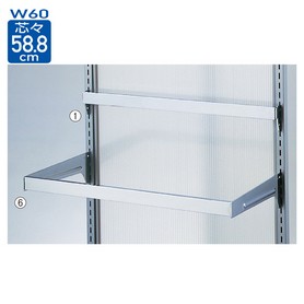 差し込み式角バーセット W90cm (スリット芯々88.8cm用) D3.5cm 【通販