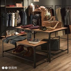 木製平台ワゴン 無塗装(幅90cm): 店舗什器ストア・エキスプレス