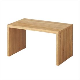 木製コの字ネストテーブル ラスティック柄〔ストエキオリジナル〕 幅70×奥行35×高さ30cm