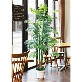 2台】鉢付きデラックスパームツリー(人工観葉木)180cm: 店舗装飾用品